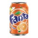 Fanta Boisson gazeuse à l'orange 33cl (pack de 6)