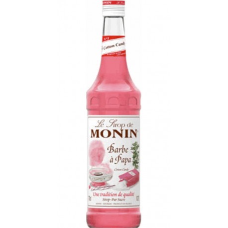 Monin Barbe à Papa 70cl (lot de 2 bouteilles)