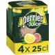 Eau gazeuse Perrier & Juice Citron Goyave 25cl (pack de 4)