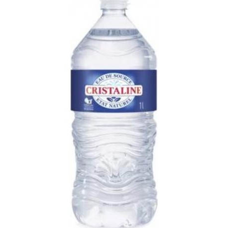 Cristaline Eau de source naturelle 1L