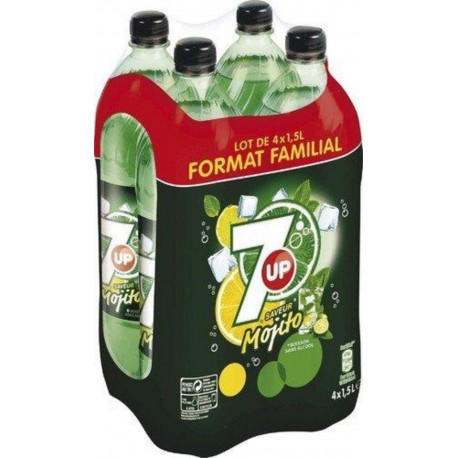 7UP MOJITO 1,5L (pack de 4)