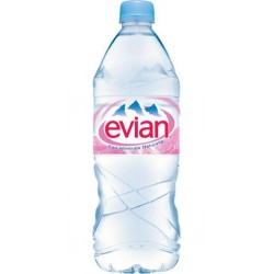 Evian 1L (lot de 3 packs de 6 soit 18 bouteilles)