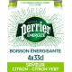 Perrier Energize Citron - Citron vert 33cl (pack de 4)