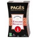 Pages Thé Noir English Breakfast Bio 20 sachets (lot de 3)