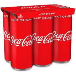 Coca-Cola Original Taste 33cl (pack de 6)