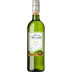 Bonne Nouvelle Boisson Fermentée Sans Alcool - Blanc 0.3% 75 cl 0.3%vol.