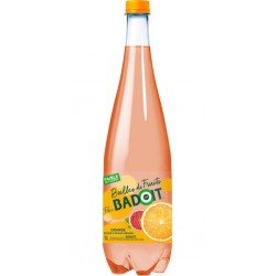 Badoit bulles de fruits Orange sanguine 1L