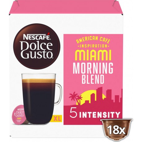 DOLCE GUSTO Café capsule Miami x18