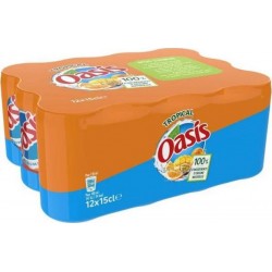 Oasis Tropical 15cl (pack de 12)