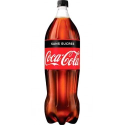 Coca-Cola Soda à base de cola sans sucres 1,75 L