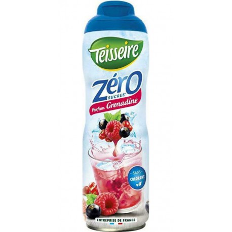 Teisseire Zéro Sirop de grenadine sans sucres 60cl