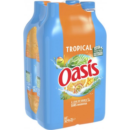 OASIS TROPICAL PET 4x2L (pack de 4)
