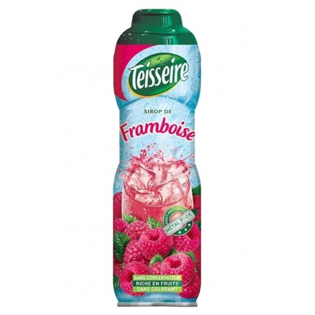 Teisseire Sirop Framboise 60cl (lot de 6 bouteilles)