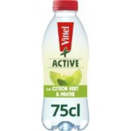 VITTEL Eau Plate Aromatisée Active Citron Vert Menthe 75cL
