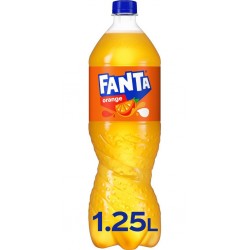 FANTA Soda à l'Orange aux Arômes Naturels 1,25L