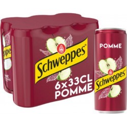 SCHWEPPES Soda Saveur Pomme SCHWEPPES